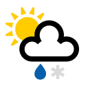 Ráfagas de aguanieve próximas