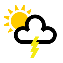 Lluvias torrenciales y tormentas