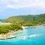 Tiempo marítimo y en las playas en Haití