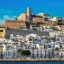 Tiempo marítimo y en las playas en Ibiza