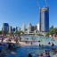 Cuándo bañarse en Brisbane: temperatura del mar por mes
