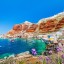 Cuándo bañarse en Santorini: temperatura del mar por mes