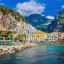 Tiempo marítimo y en las playas en Amalfi durante los próximos 7 días