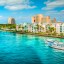 Tiempo marítimo y en las playas en las Bahamas