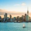 Cuándo bañarse en Auckland: temperatura del mar por mes