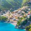 Cuándo bañarse en Positano: temperatura del mar por mes